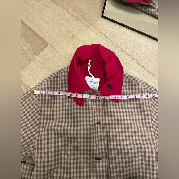 Damson Madder Anja Trench Coat Sz 2 - Picture 4 of 5